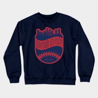 Boston Baseball 02 Crewneck Sweatshirt